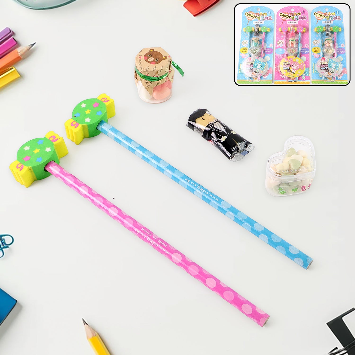 Candy Design Kids Stationery Set Candy Design Kids Stationery Set